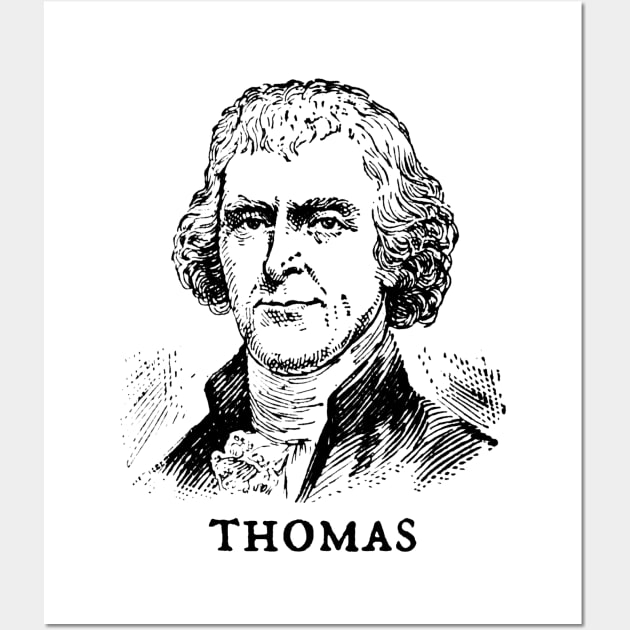 Thomas Jefferson Wall Art by Half-Arsed History